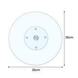 Tempered Glass Lazy Susan 35cm V915-KG0009X6