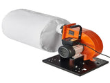 Dust Collector, 1HP 460 CFM Air Flow, Rolling Dust Collector with 80L Large Dust Collection Bag, 2.5 V952-JCQ1HPLSDTBD6SWIQV3