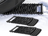 Off-Road Traction Plates Pack of 2 - Portable emergency tool for extra grip on snow, ice, mud, and V1188-ZXY-117-0043