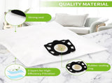 10 pcs vacuum cleaner bags compatible with Krcher vacuum cleaners wd4 wd5 wd6 mv4 mv5 mv6 V1237-ZY-203-1765
