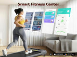 Everfit Treadmill Electric Walking Pad with Incline Under Desk Home Gym Grey TMILL-400-INC-GR