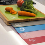 Bamboo Chopping Board With 5 Inserts V915-KU0219