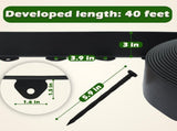 No Dig Landscape Kit, 40-Foot Long, 3-Inch Tall Garden Border and 100 pcs Landscape V1258-DP02-C-250