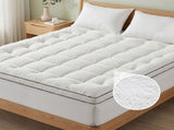 Giselle Bedding King Mattress Topper 5cm Coral Fleece TOPPER-FLEECE-5-K