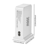 200W USB-C Desktop Charging Station for Home & Office V1263-JX-5004
