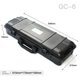 Waterproof Carry Tool Case Organizer Storage Box Camera Photography Protector Instrument Tool Box V1192-AZ-W-28547