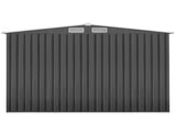 Giantz Garden Shed 2.58x3.14M w/Metal Base Sheds Outdoor Storage Workshop Shelter Sliding Door SHED-GAB-10X8X6-BS-ABC