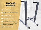 Solid Dip Station Power Tower for Home Gym Strength Training Upper Body Workouts V63-784855