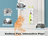 Cat Toy, Interactive Smart Cat Toy, Rechargeable Motion Activated Cat Toys, Bite Resistant, V1192-AZ-W-26406