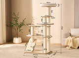 Scandinavian Gray Felt Cat Tree V1408-L05