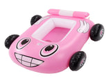Summer Inflatable Fire Boat Car Shaped Babies Swim Float Boat Pool Float For Kids Pink V1294-YM0703-3111230028313