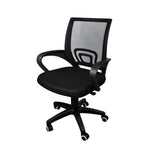 2x Levede Office Chair Gaming Computer Black EC0904-BKX2