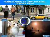 Doorbell with Motion Sensor, Wireless Outdoor Doorbell Kit with Infrared Motion Sensor and Plug-in V1237-ZY-715-378