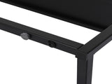 Levede 2-Tier Console Table Office Furniture DH1038-BK