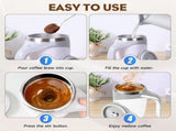 2PCS Automatic Magnetic Stirring Coffee Mug, Rechargeable Self-Stirring Stainless Steel Mug with V1366-AZ2-W-11502