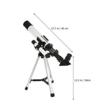 Telescope for Kids Beginners Adults,Aperture Refractor Telescopes for Astronomy Beginners,Portable V1366-AZ2-W-24471