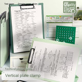 Clipboard A4 - Writing Folder - Foldable Clipboard - Desk Accessories - Morandi Colors - Office V1189-WXF-260203-00401