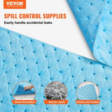 Spill Absorbent Pads, Water Absorbing Mat Pad in Dispenser Box, 6 Gal Capacity, 15" L x19" W V952-FYCKZYPXSXXSJ71XHV0