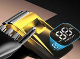 5-in-1 Bald Shaver for Men, LED Display, 3-Speed Electric Beard Razor V1263-JX-4025