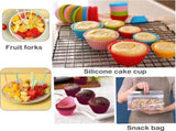Lunch Box - Bento Box with Cutlery - 3-Layer 2000ml Lunch Box - Insulated Lunch Box for Adults and V1188-MS-313-0746