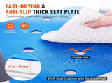 Swivel Shower Chair 360 Degree, Adjustable Shower Seat with Armrests and Backrest for Inside Shower V952-GDSYGZYTLSLKA9NI1V0