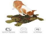 Mat Washable Pet Dog Slow Feeding Training Foraging Pad, Interactive Fun Game Puzzle Toys,Non-Slip V1366-AZ2-W-04963