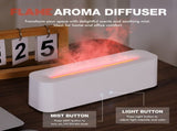 aromatherapy essential oil diffuser, humidifier, 400ml, full-color LED lights, timer auto shut-off, V1347-730-42229-WHT-D