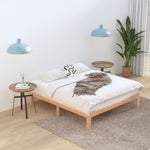 Single Size Warm Wooden Natural Bed Base Frame – King Single V264-STB-108P-NTR-KS-1