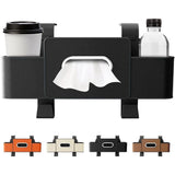 New 3-in-1 Car Seat Back Storage Box, Multifunctional Back Seat Car Organizer with Cup Holder, V1366-AZ2-W-11563