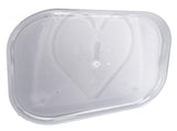 Refrigerator Turntable Organizer Transparent Rectangular Countertop Condiment Storage Rack for V1294-YM0706-3118230214812