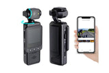 Body Camera Mini Body Cam with WiFi Record for Travel Pet Proof Walk V1263-JX-6758