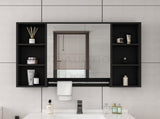 Bathroom Mirrored Cabinet Wall Storage Organizer V178-66790