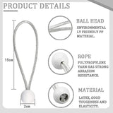 50-pack long rubber straps with buckle for tents, marquees, banners and tarpaulins V1237-ZY-203-1799