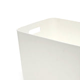 Organizer Bins PET White Large Capacity Multifunctional with Handles Pantry Storage Bins for V1294-YM0901-3117240058811