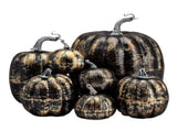 7pcs Simulated Pumpkin Glossy Paint Lightweight Creative Reusable Foam Pumpkin for Decoration Prop V1294-YM0901-3115240060518