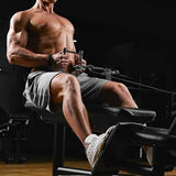 V-Grip Lat Pulldown Bar with Non-Slip Rubber Handle Cable Machine Attachment - Black V1308-DSZKI-584-2