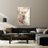 Hulio Deer Framed Canvas 80x120cm V637-E592427