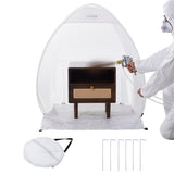 VEVOR Spray Paint Shelter Portable Spray Paint Tent Booth 3.3 x 2.9 x 3.3ft Pop Up V952-BXSPQ403540IN6EZVV0