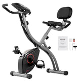 Folding Exercise Foldable Fitness Stationary Adjustable Magnetic Resistance Stationary V952-ZDJSCCZPDBKD6FDP7V9