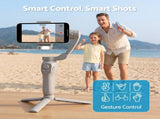 Devanti 3-Axis Handheld Gimbal Stabilizer for Smartphone & Tripod AI Tracking Fill Light PSL-L7PRO-360-GY