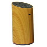 Wood Grain Waterless Essential Oil Air Diffuser Car USB Aromatherapy Nebulizer Rechargeable Mist V1192-AZ-W-13989