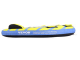 Towable Tube for Boating, 1-3 Riders Inflatable Tube with Bumper Fins, 510 lbs Water Sport V952-CQTLPDDX3R009ZIE2V0