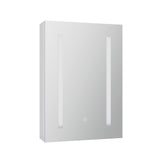 Bathroom Mirror Cabinet LED 500x720mm Medicine Wall Storage BV-MC-LED-SD01-WH