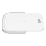 5V Desktop Night Light Multifunction Wireless Quick Charger Phone Stand Holder White V1294-YM0721-3113210037311