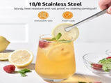 2 Tablespoon Metal Measuring Spoon Set of 2 with Short Handled Measure Scooper V1258-DP02-C-376