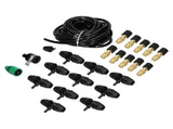 10m Irrigation Atomizing Kit Adjustable Copper Nozzle 8/11 Hose Set for Garden Greenhouse V1294-YM0901-3111210153911