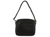 Pierre Cardin Mens Leather Cross-Body Bag Organiser - Black V563-PC-3502-BLK