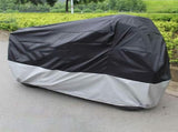 Motorcycle cover, Waterproof car cover with lock holes and storage bag, suitable for motorcycles up V1188-MS101-01011-1