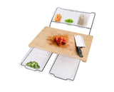 Extensible Bamboo Cutting Board Set V915-MB0081