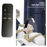 Beauty Half Moon Floor Fill Lamp LED Lash Light for Tattoo Salon Eyelash Makeup V201-FBA2436BL8AU